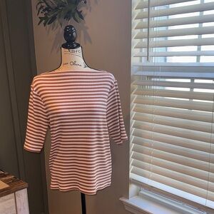 Old Navy Striped Boatneck Top NWOT